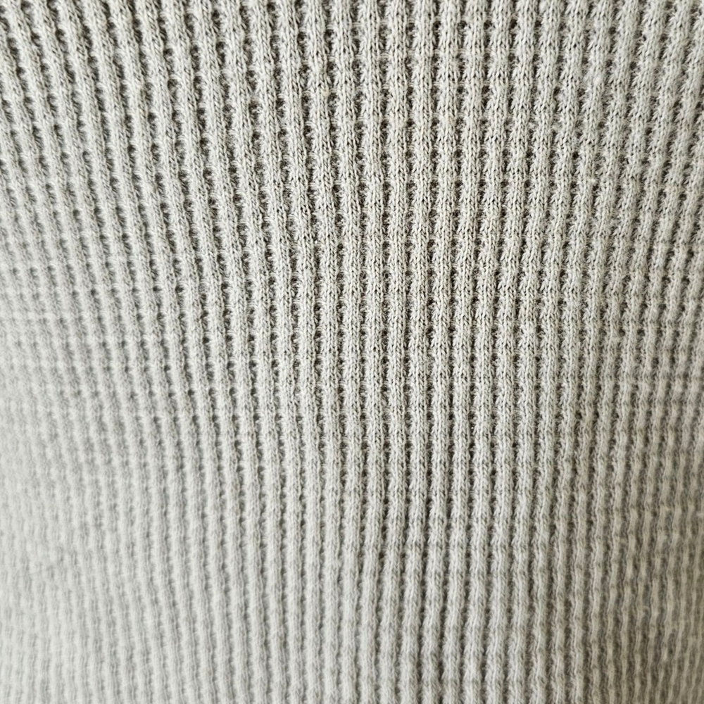 TNA Gray Ribbed Crop Top - Picture 4 of 8